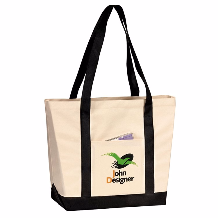 Two-Tone Carry-All Tote