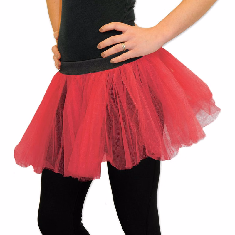 Red Tutus 16-34" Waist