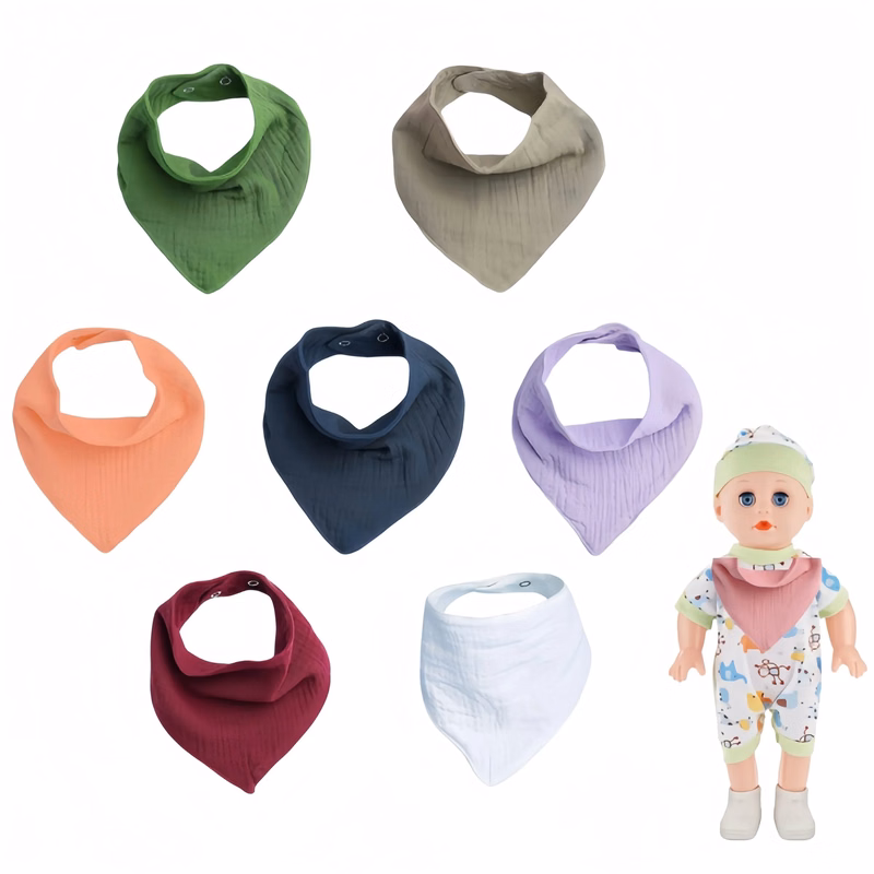 Baby Triangular Bandana Drool Bibs