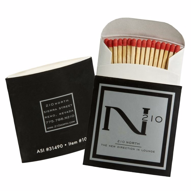 Palace Pouch Specialty Matchbox 20-21 Matchsticks (2-inch)