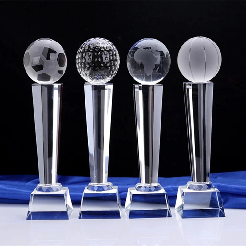 Sports Event Crystal Glass trophies 1