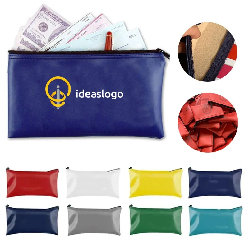 PU Leather Organizer Pouch With Zipper 1