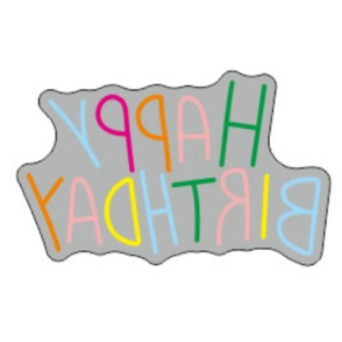 Birthday Neon Light Sign 1