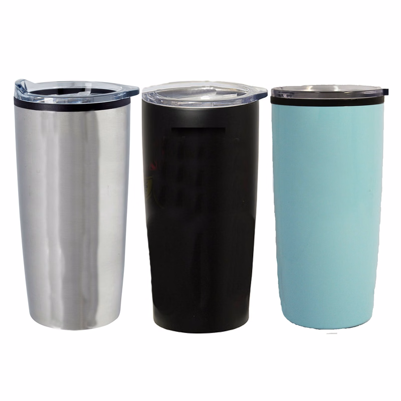 17 Oz Stainless Steel Travel Mug - Screen Imprinted