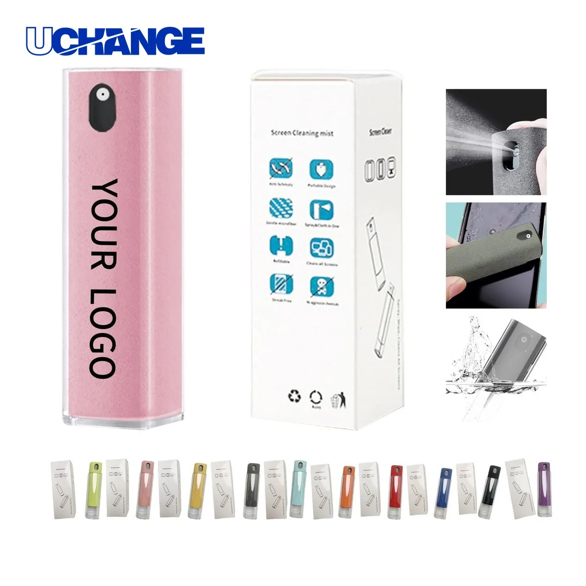 Screen Cleaner Sanitizer Spray Bottle for Devices 1