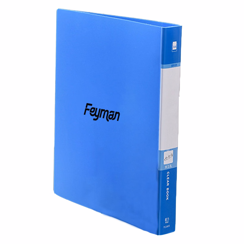 A4 Plastic 3-Ring Binders w/Pocket