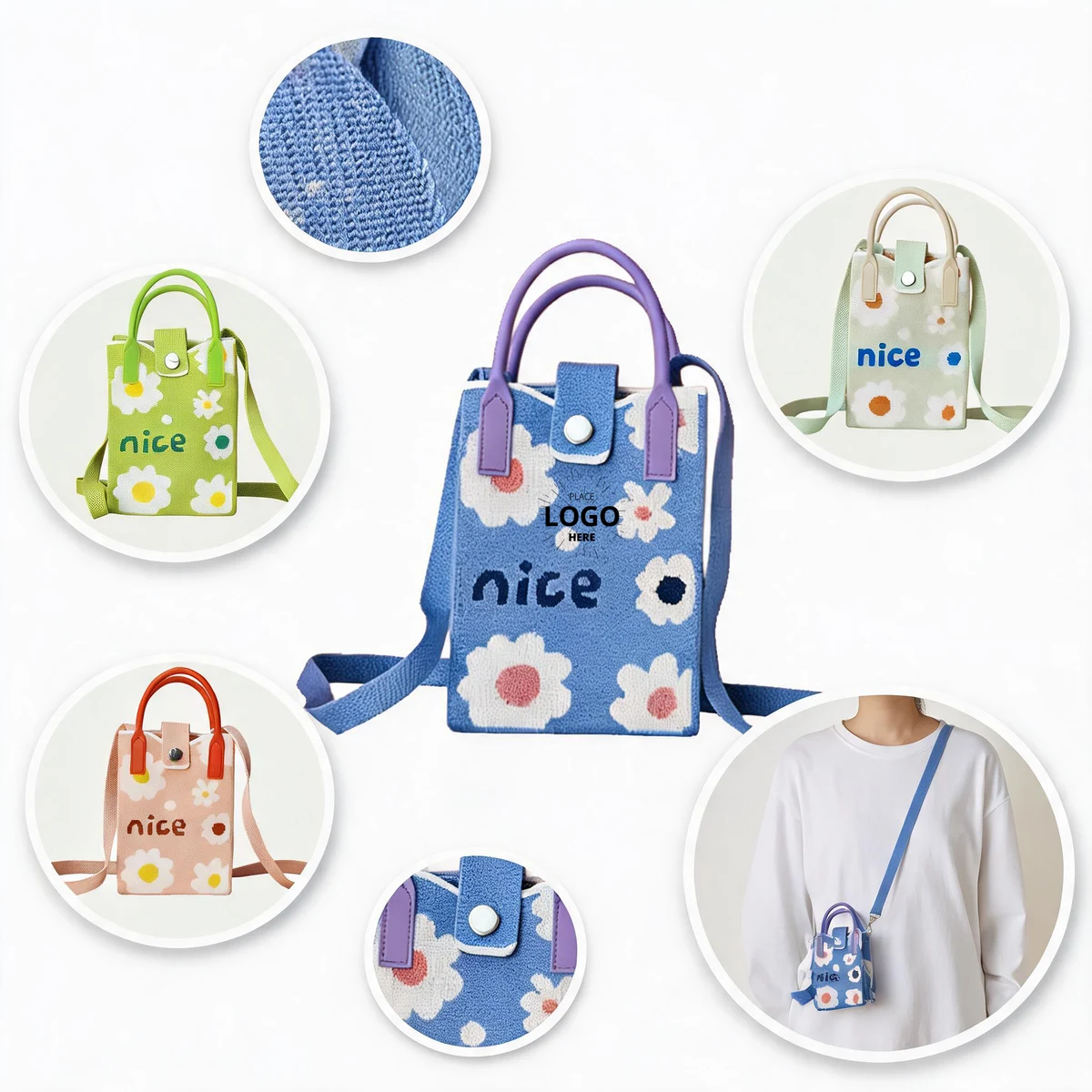 Lightweight Mini Shoulder Bag 1