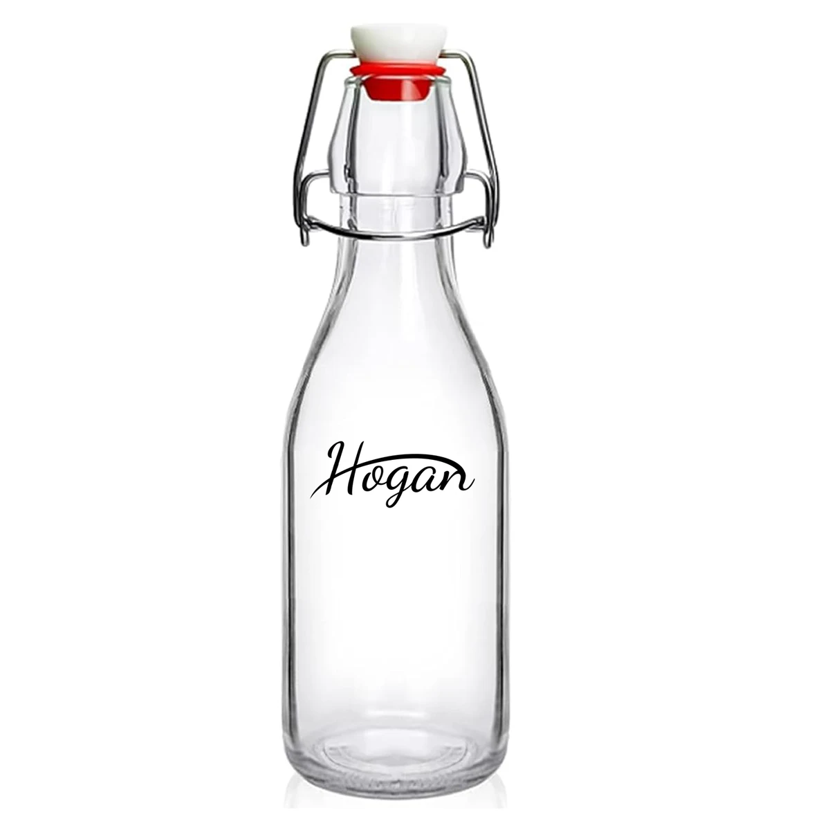 8.5oz Food-Grade Flip Top Glass Bottle 1