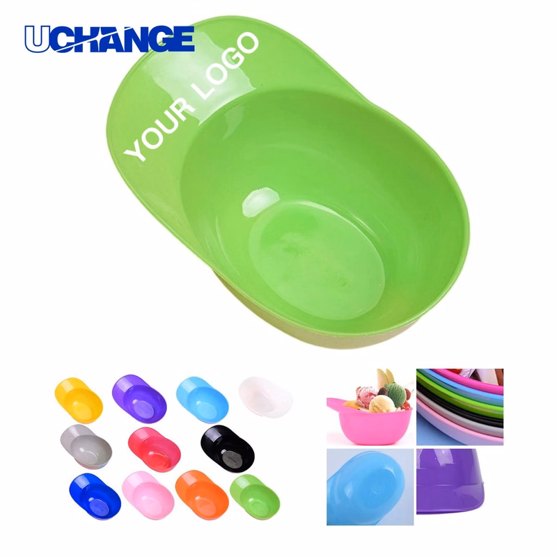 Polypropylene Dessert Bowl Container with Baseball Cap Design