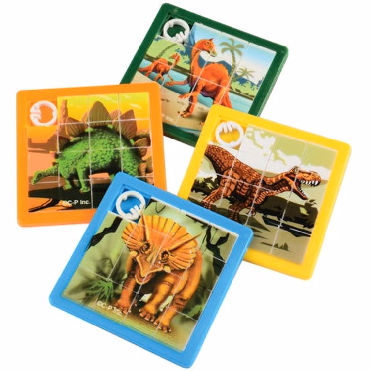 Dino Slide Puzzles - Assorted