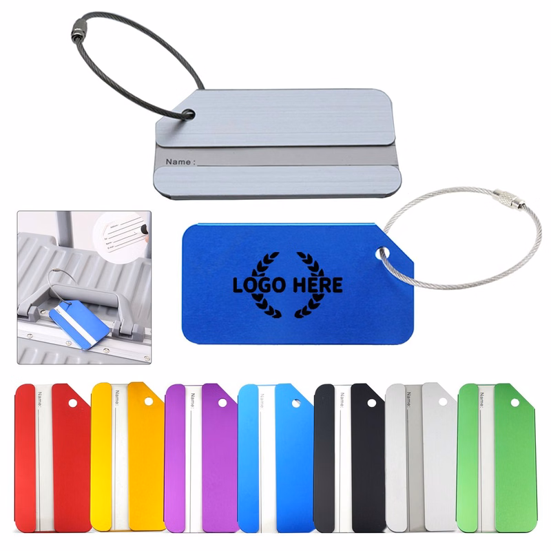 Aluminum Alloy Travel Luggage Identification Tag