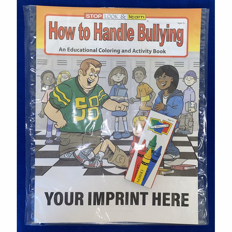 COLORING SET - How to Handle Bullying Coloring Book Fun Pack