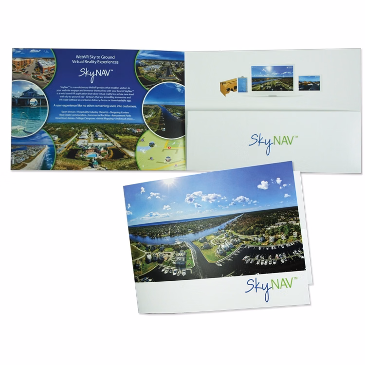 Mid-Size Presentation Folders with Pocket