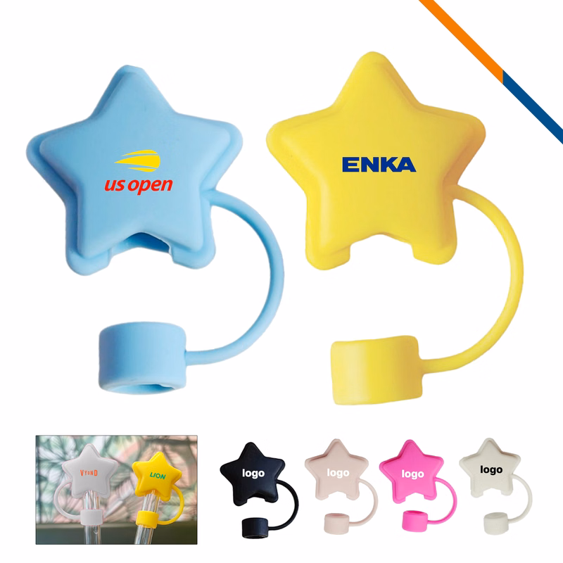 Doxe Star Silicone Straw Topper