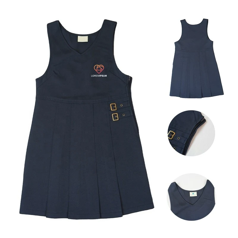 Custom Girl's Dress School Uniform 1