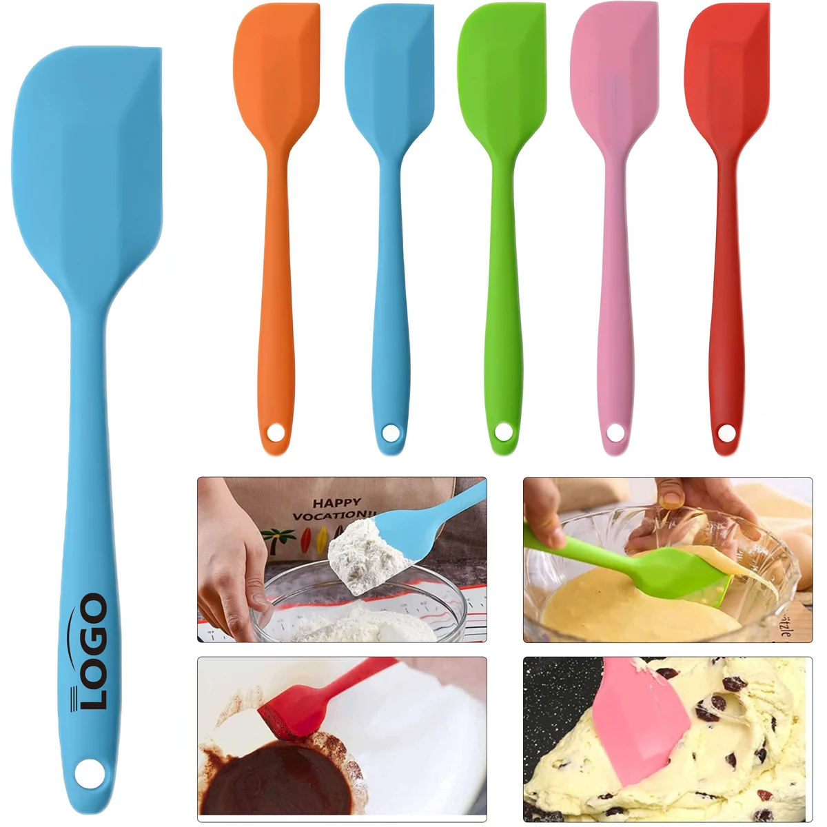 Heat-Resistant Silicone Scraper 1