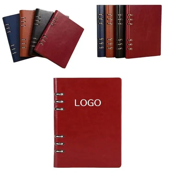 Leather Journal with Removable Sheets and Magnetic Closure 1