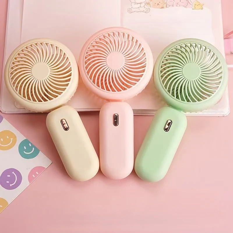 Powered Foldable Handheld Fans / Battery Operated Mini Handheld Fan 1