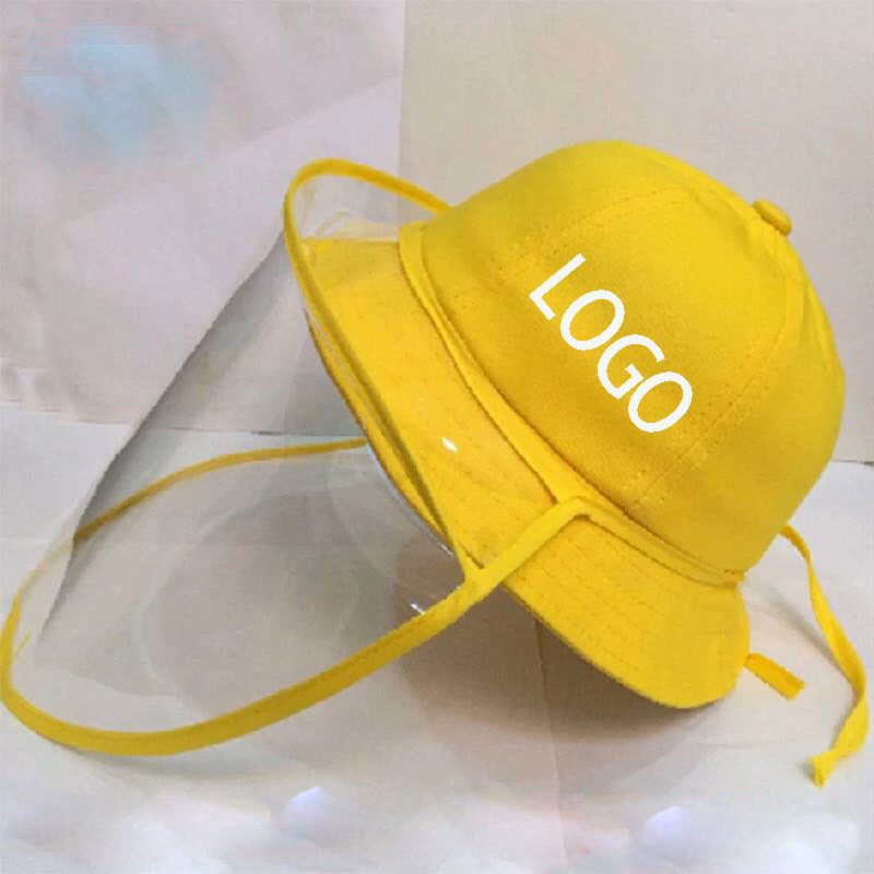 Removable Kid Hat w/ Protective Face Visor Shield