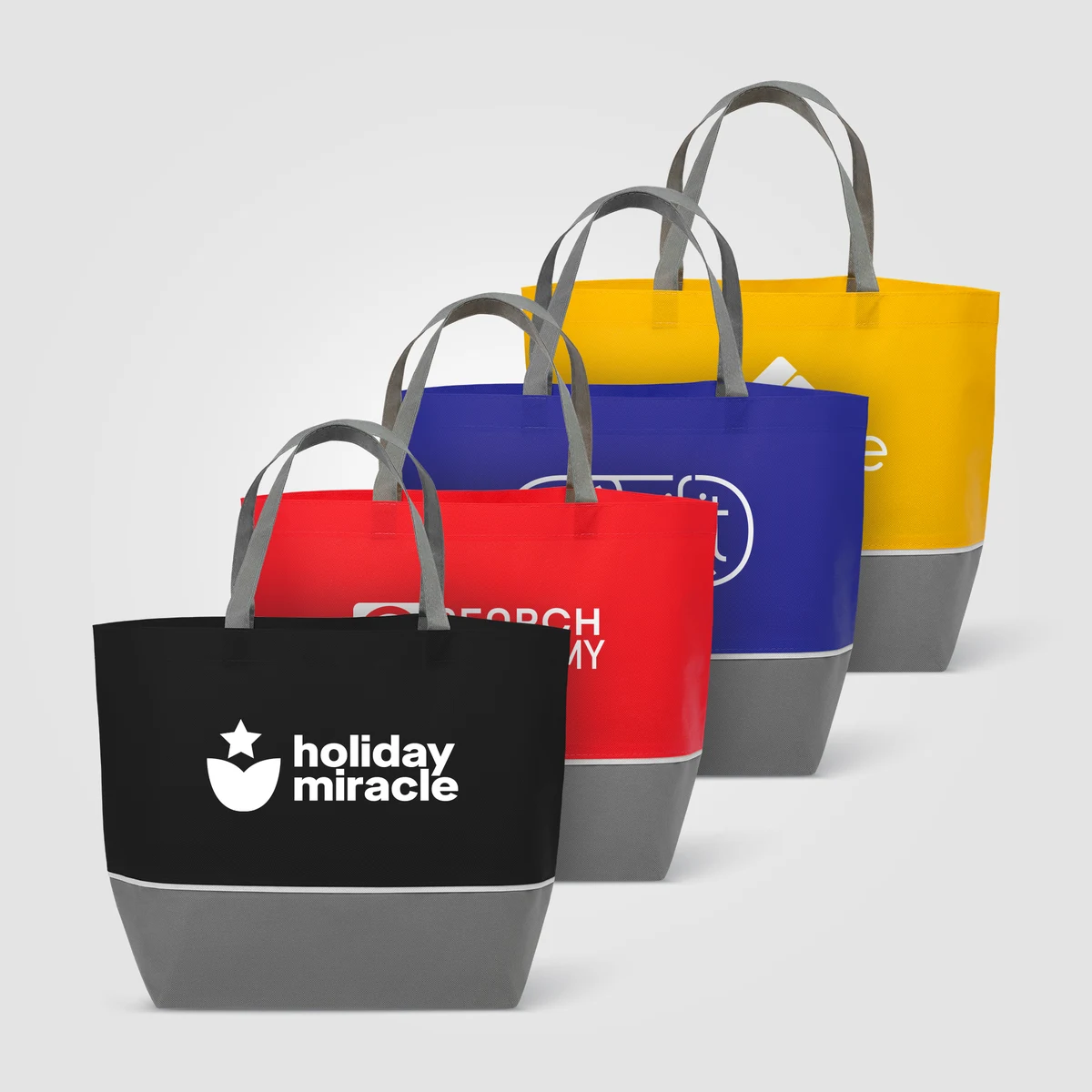 Julian Two-Tone - Non-Woven Tote Bag 1