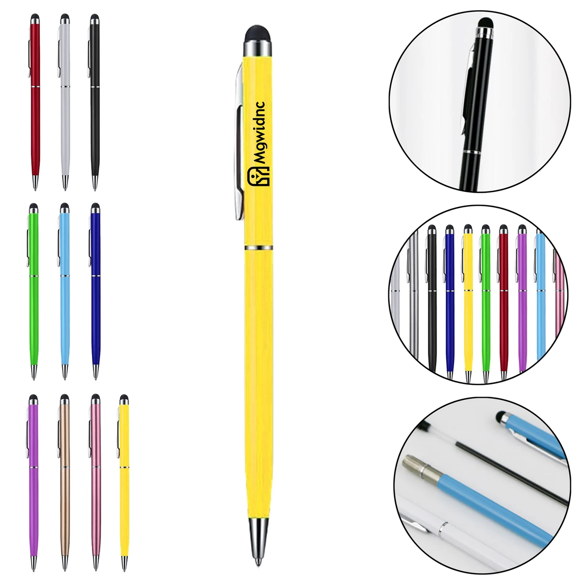 Stylus Pen with Ballpoint Tip for Touch Screen Devices 1