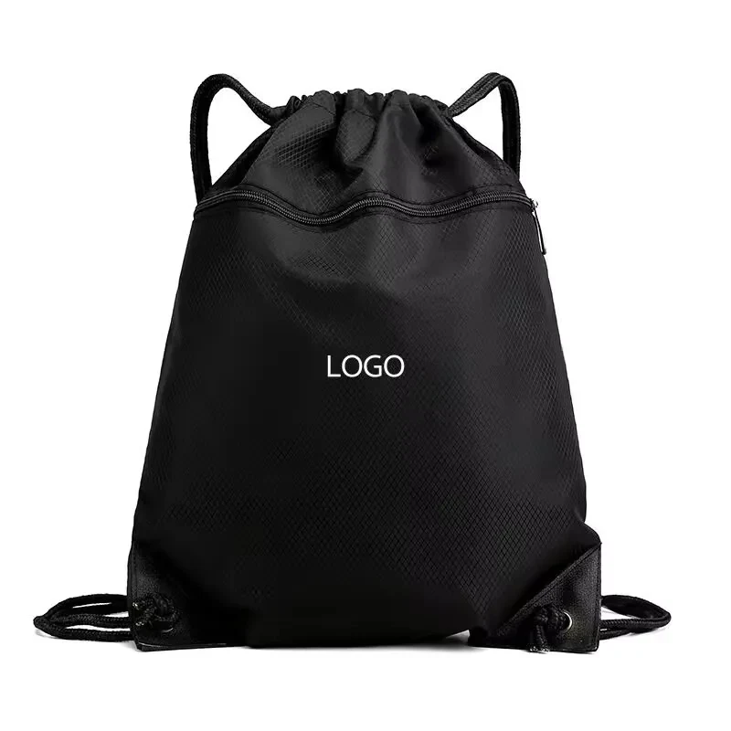 13.4" oxford drawstring pockets 1