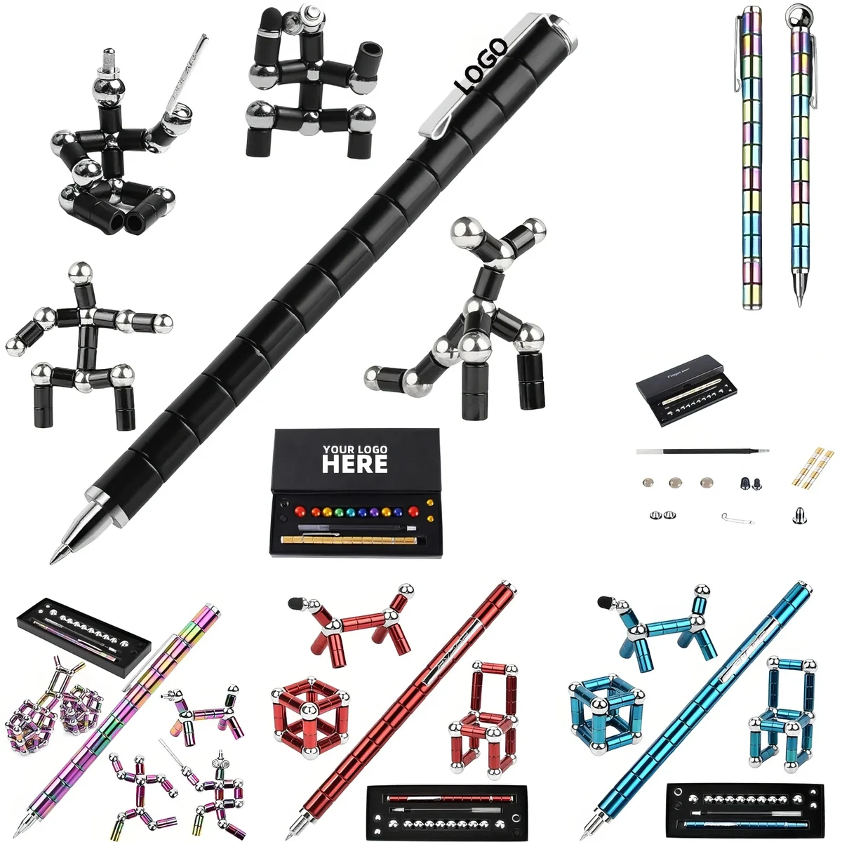 Multifunctional Writing Magnet Ballpoint Pen 1