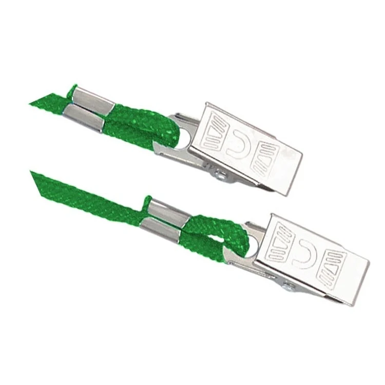3/8" Double Ended Stock Lanyards (Bulldog Clips) 1