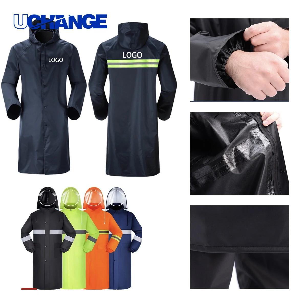 Waterproof Portable Raincoat for Weather 1