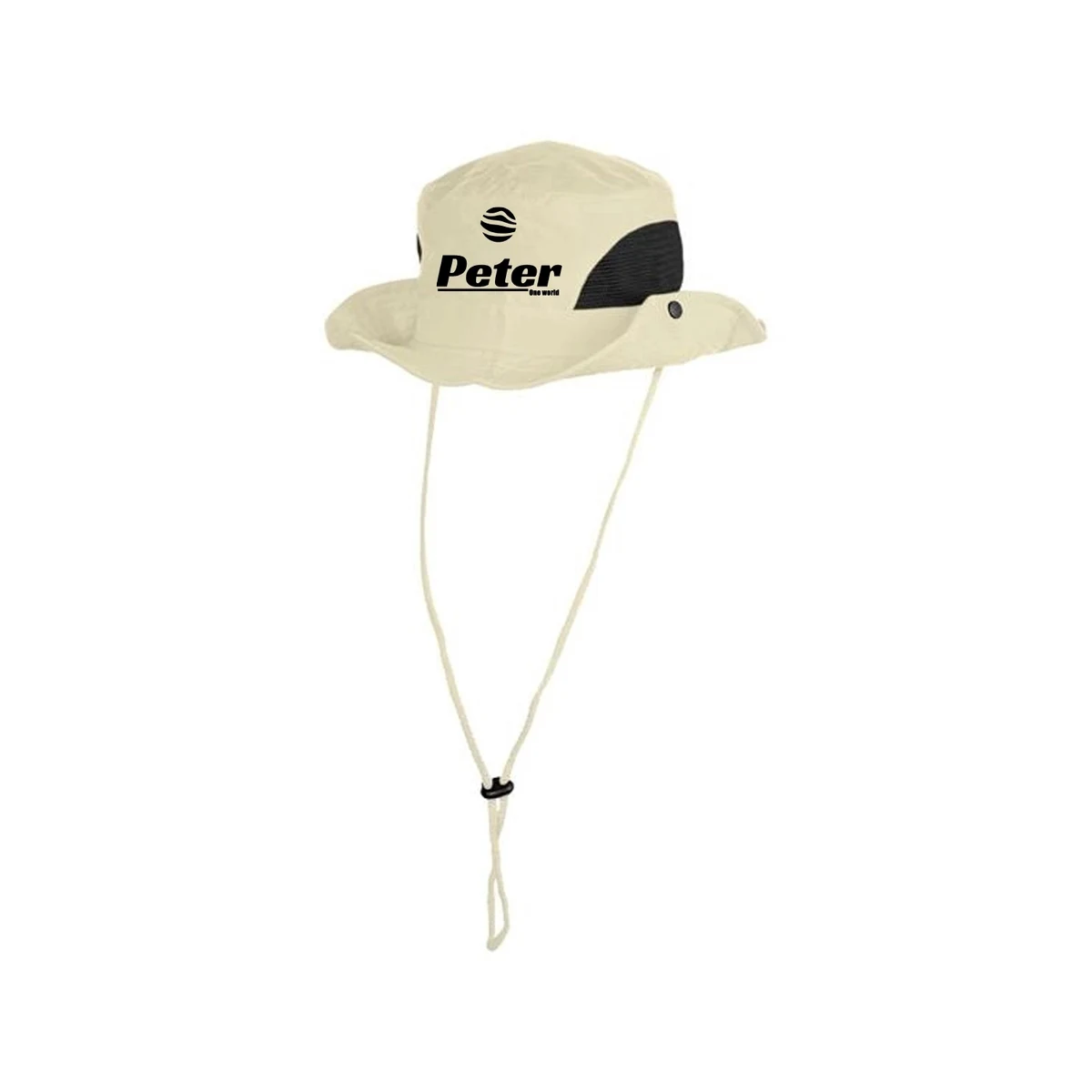 Wide Brim Fisherman's Hat With Mesh Sides 1