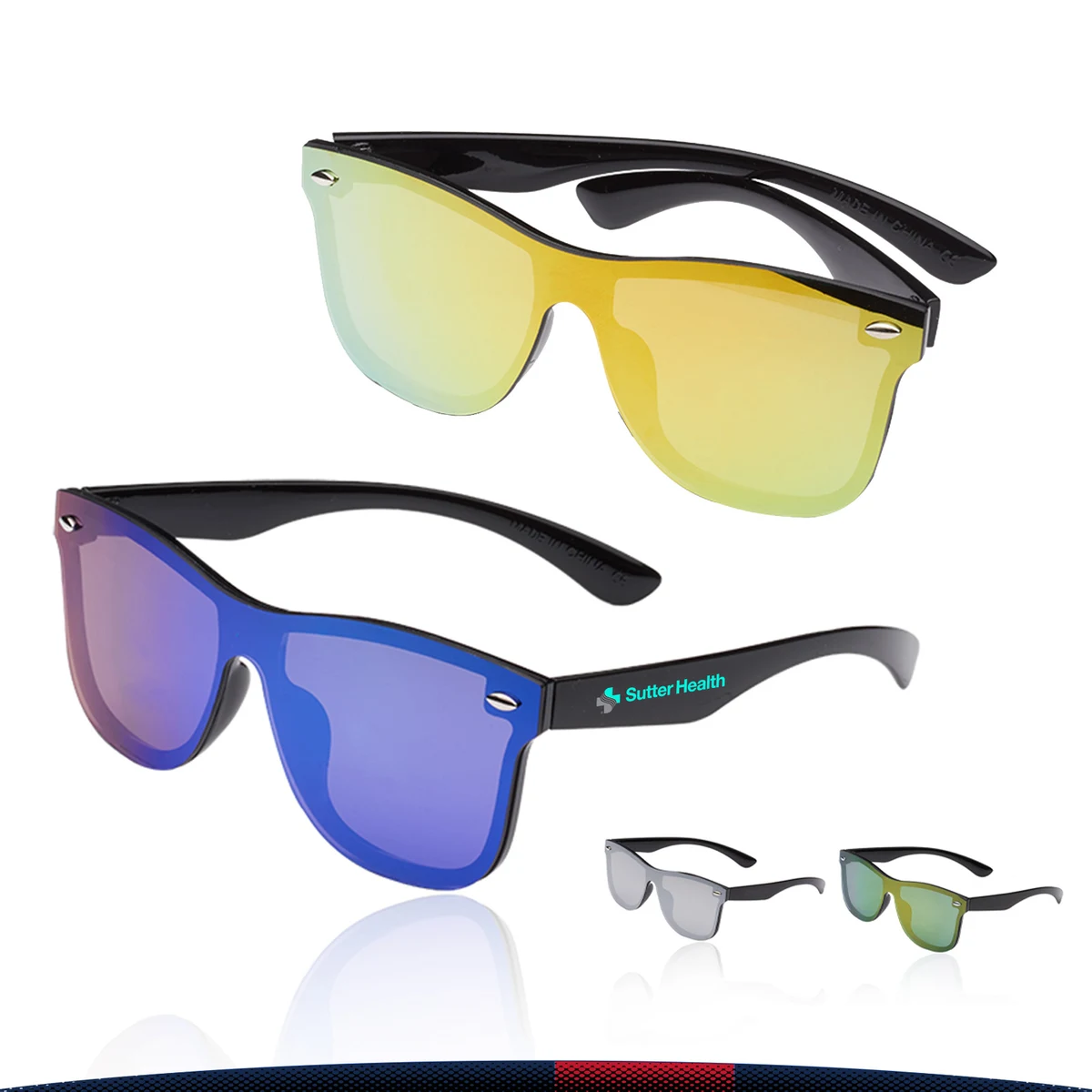 Deirdre Mirrored Sunglasses 1