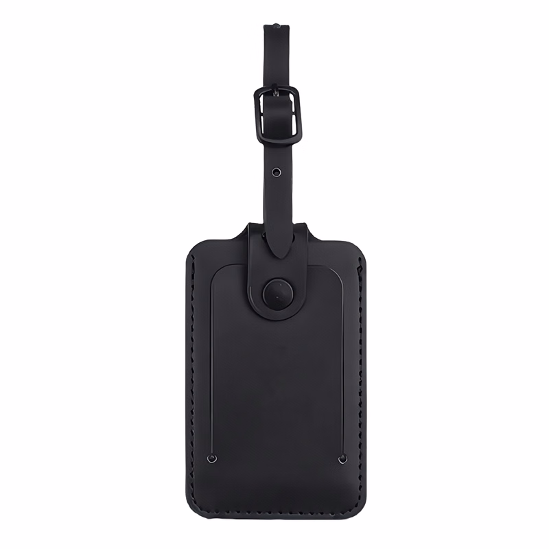 Business PU Snap Luggage Tag - Durable