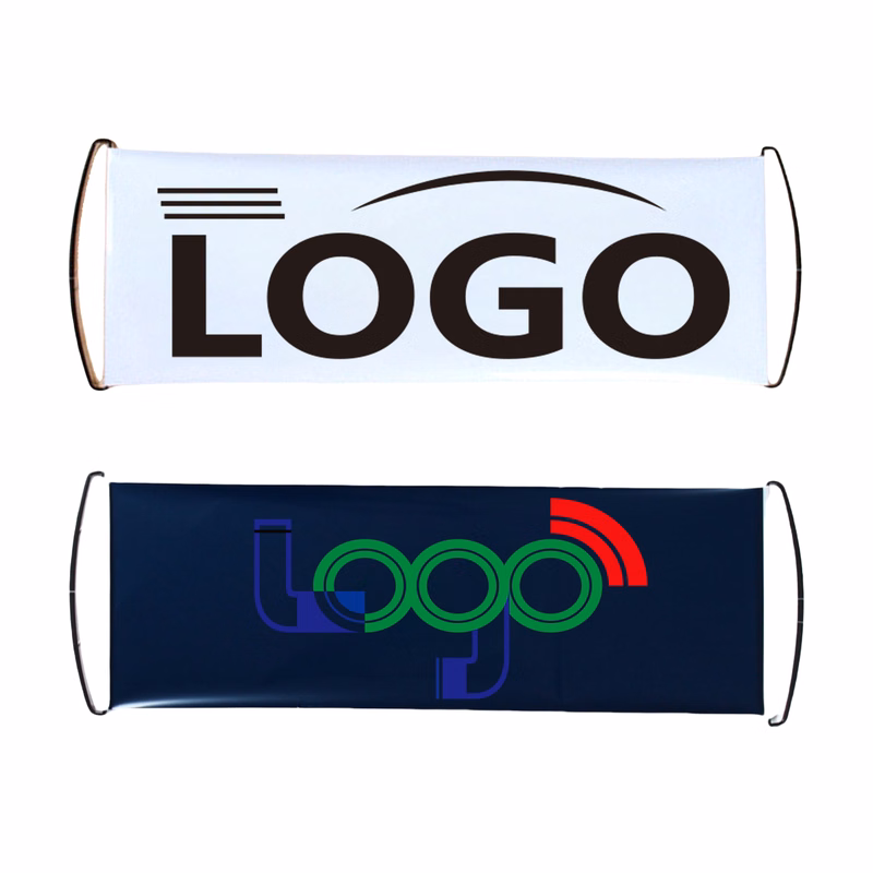 PET Retractable Banner Hand Flag MOQ50