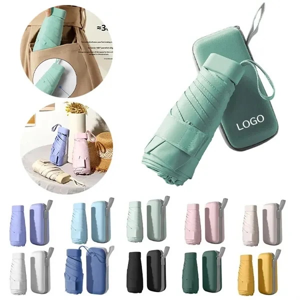 Mini Folding Sun Umbrella 1