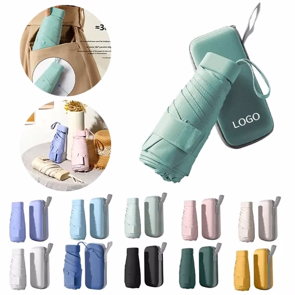 Mini Folding Sun Umbrella