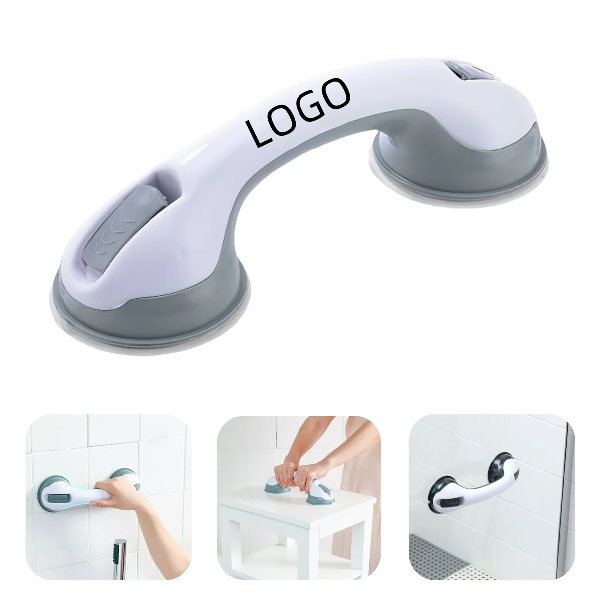 Bathroom Anti-Fall Suction Cup Handlerail Without Punching 1