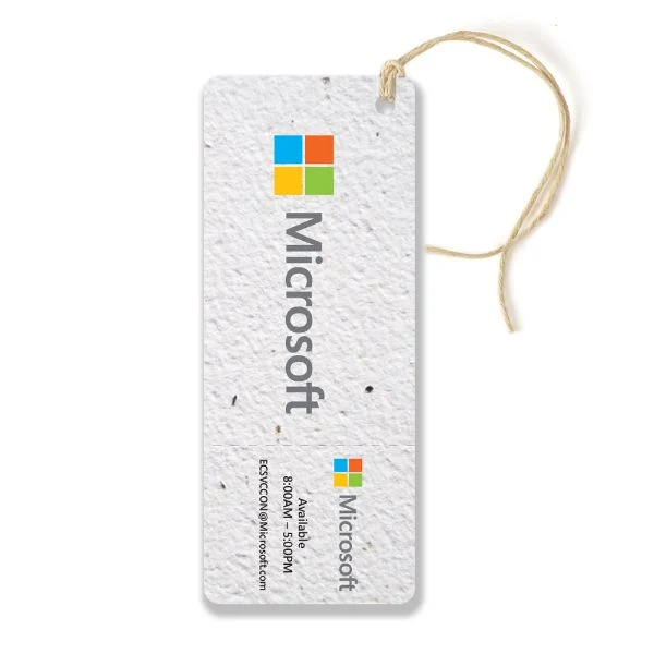 Seed Paper tag with Perforation 1