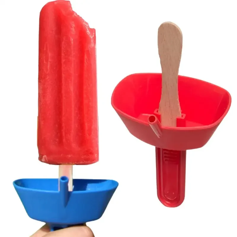 Popsicle Holder with Straw 1