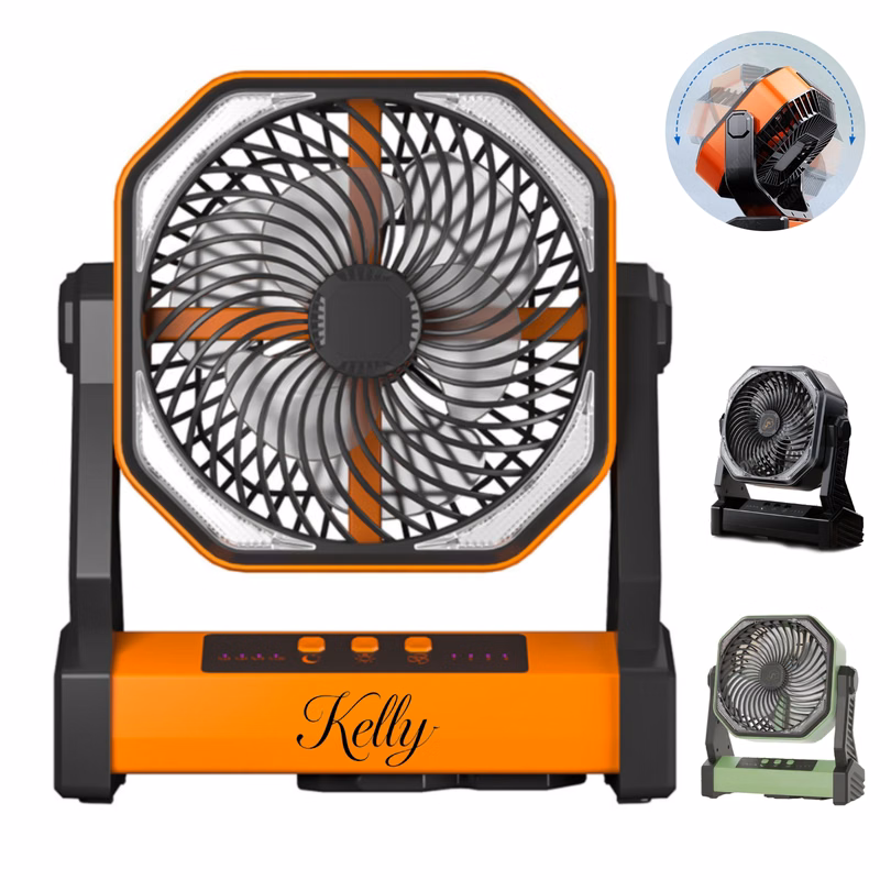 20000mAh Rechargeable Light Camping Fan