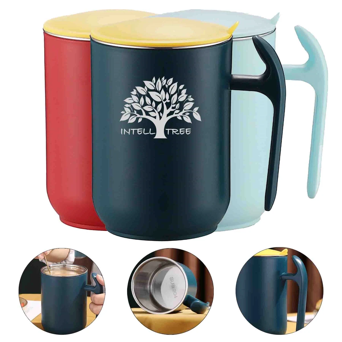 18 Oz Coffee Mug Vacuum Insulated Stainless Steel With Lid 1