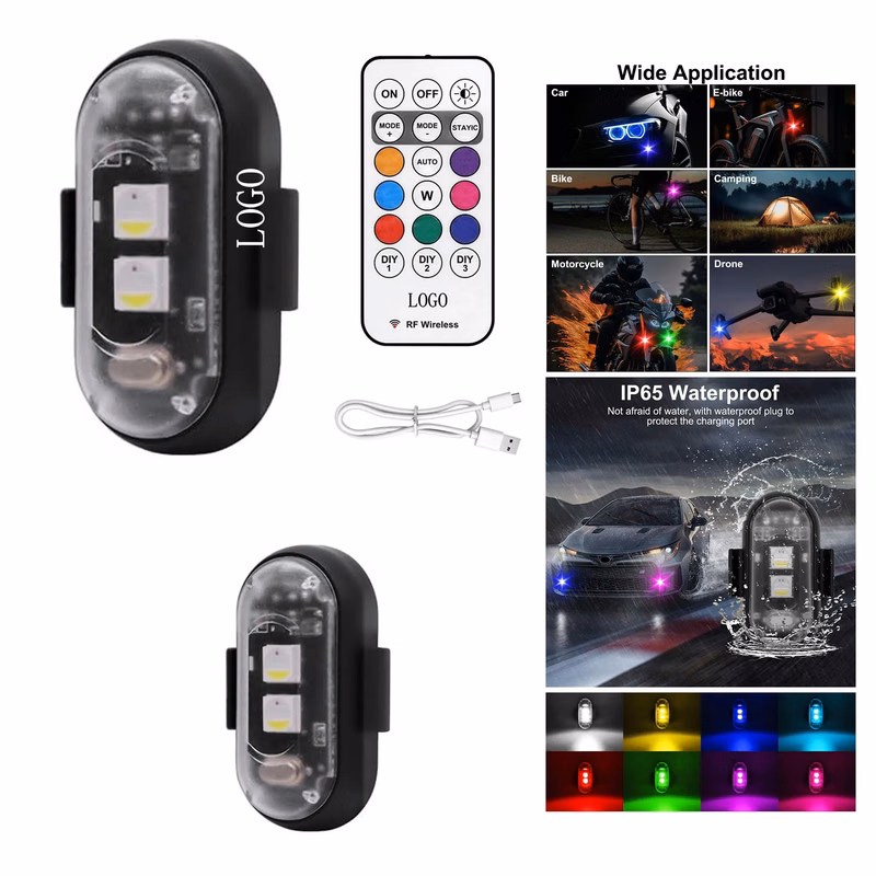 Wireless LED Strobe Light with Remote Control