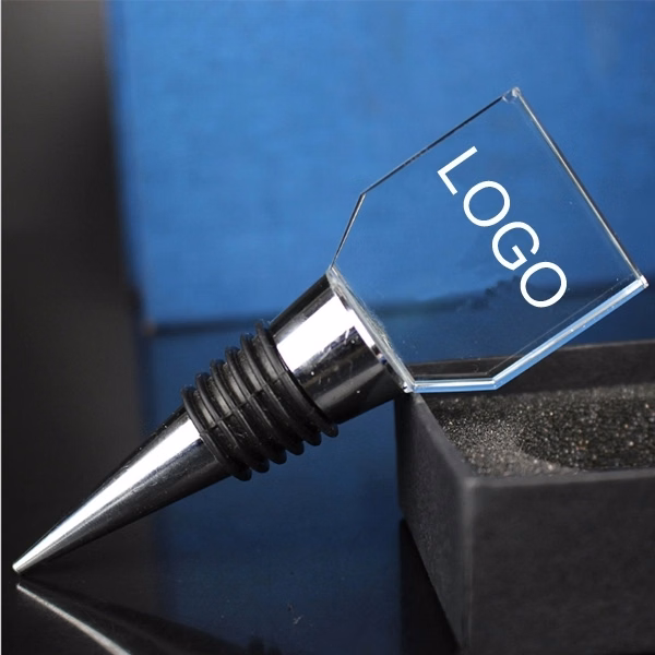 Optic Crystal Wine Stopper
