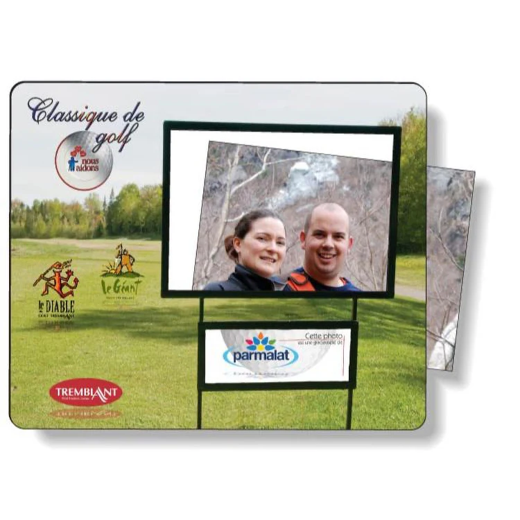 Sealed Edge Mousepad (7.5"x9") with Flip-up Top in Full Colour 1