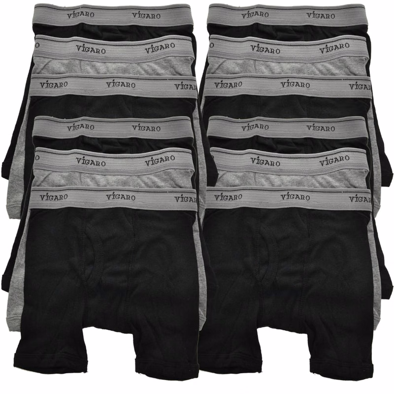 Boys' Boxer Briefs - Gray/Black