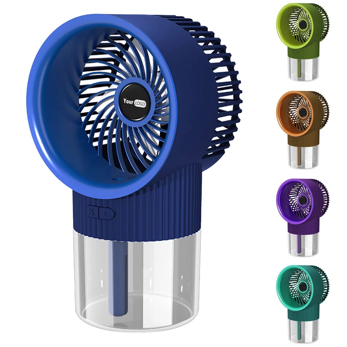 Plastic Logo-Ready Portable Fan Humidifier 1