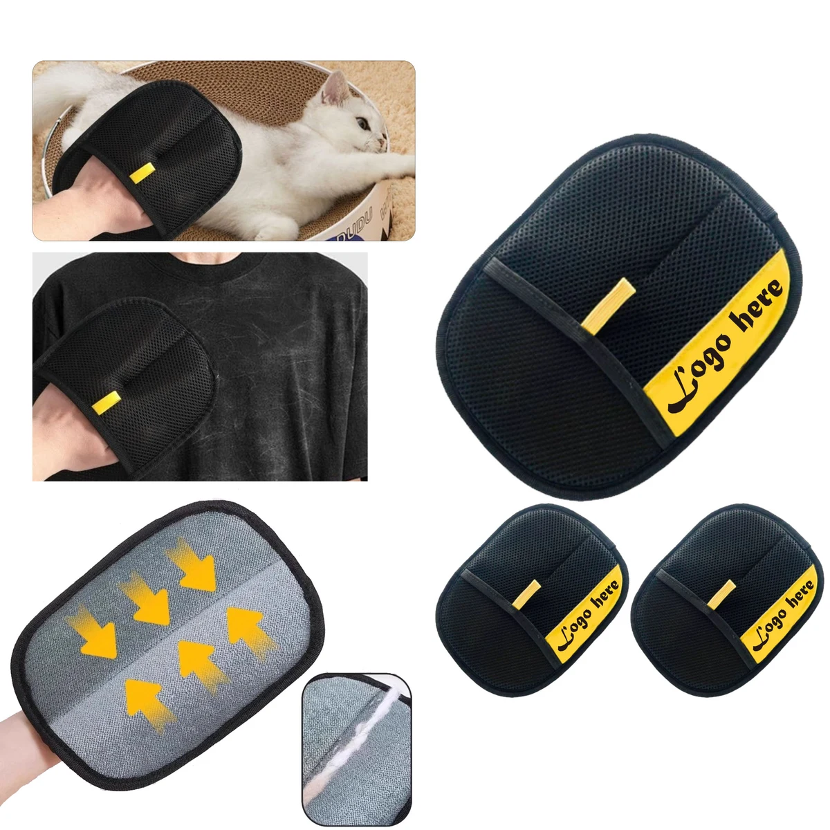 MOQ50 Pet Hair Removal Gloves 1