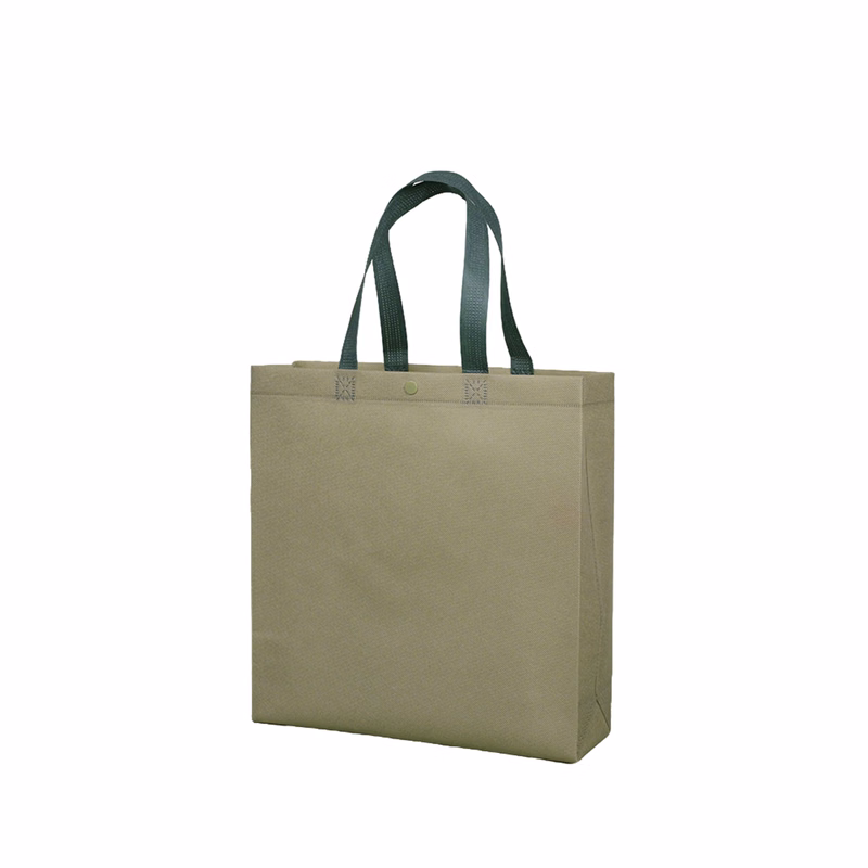 Nonwoven Fabric Tote With Concealed Closure 9 x 4 x 9.8"