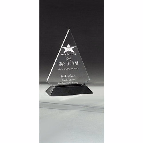 Triangular Acrylic Award