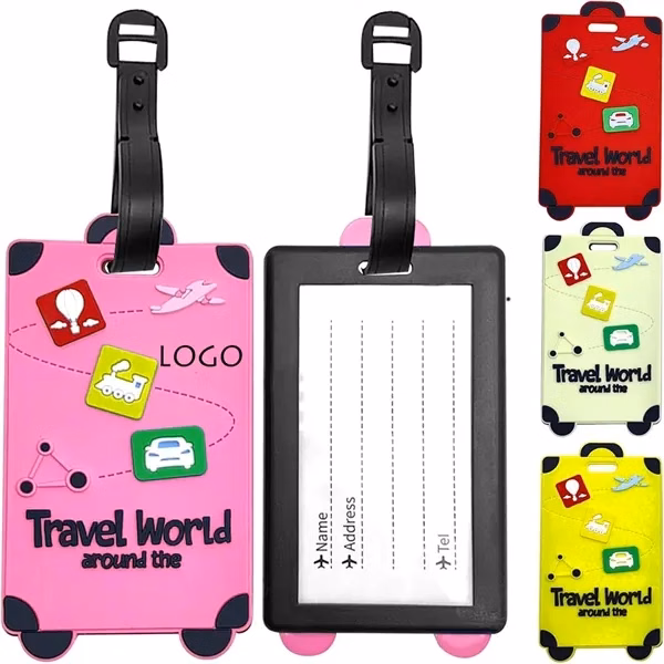 Travel Bag Tags for Work, School and Travel