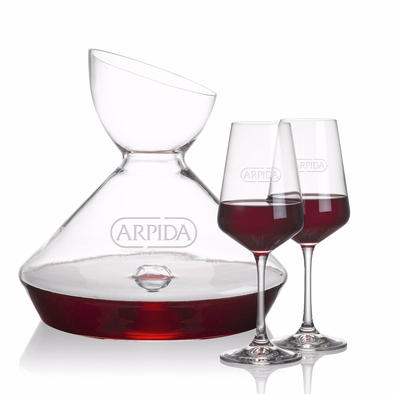 Woodbury Carafe & Cannes Wine